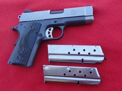 RUGER SR1911 Officers Compact 9mm EXCELLENT - Image 11 of 14