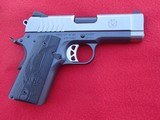 RUGER SR1911 Officers Compact 9mm EXCELLENT - Image 6 of 14