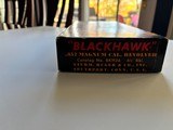 Ruger Blackhawk .357 Magnum 3 Screw Model BKH36 - 11 of 12