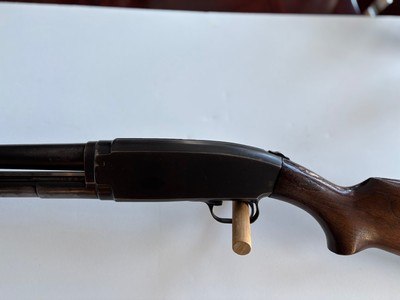 Savage Model 28 Pump Action 12 Ga. Shotgun - Image 5 of 14