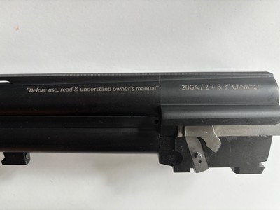 Stevens Model 555E over/under 20 Ga. Shotgun - Image 4 of 12