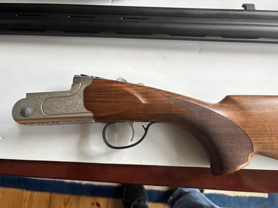 Stevens Model 555E over/under 20 Ga. Shotgun - Image 7 of 12