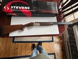 Stevens Model 555E over/under 20 Ga. Shotgun - Image 2 of 12
