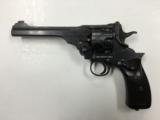 Webley Fosbery 1901 .455 Cordite Only, Early Model With Fluting On Cylinder - 1 of 5