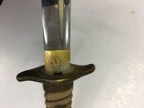 Imperial Japanese Naval Officers Dagger, Early Model - 10 of 10