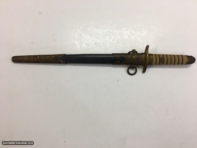 Imperial Japanese Naval Officers Dagger, Early Model