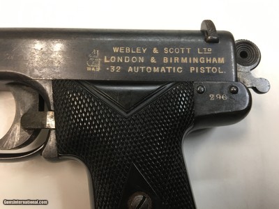 Webley & Scott Model 1905 .32 ACP - Image 3 of 3
