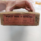 Webley & Scott Limited Original Factory Box For A Webley MK IV Revolver - 3 of 4