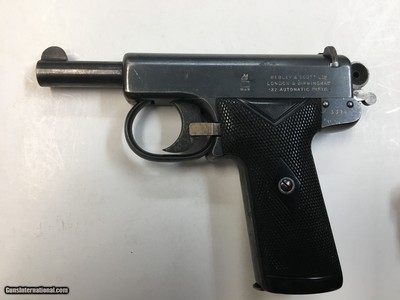 Webley & Scott Model 1905 .32 ACP with Hammer Safety - Image 1 of 3