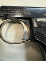 Webley & Scott Model 1912, .25 ACP, Hammer Model - 11 of 12