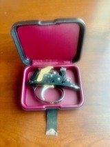 Gold Engraved MX Perazzi Release/Release Trigger with Authentication - Image 2 of 7