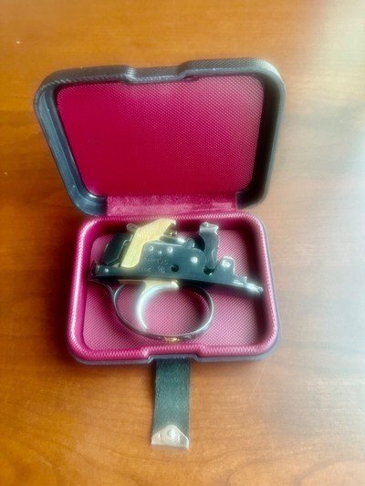 Gold Engraved MX Perazzi Release/Release Trigger with Authentication - Image 2 of 7
