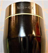 Leupold M8-4X Rifle Scope. Gloss Black. Duplex Reticle. Very Good Condition. - 5 of 12