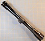 Leupold M8-4X Rifle Scope. Gloss Black. Duplex Reticle. Very Good Condition. - 4 of 12