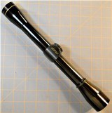 Leupold M8-4X Rifle Scope. Gloss Black. Duplex Reticle. Very Good Condition. - 1 of 12