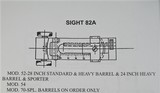 Winchester 82A Sight for Winchester Model 52 Rifle. - 6 of 8