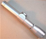 Leupold M8-2X Extended Eye Relief Handgun Scope. Silver. Duplex. Excellent. - 1 of 10