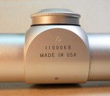 Leupold M8-2X Extended Eye Relief Handgun Scope. Silver. Duplex. Excellent. - 7 of 10