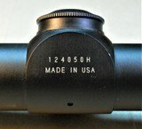 Leupold VARI-X IIc 3-9 x 40mm rifle scope. Matte Black. Duplex Reticle. - 7 of 12