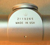 Silver Leupold VARI-X IIc 3-9 x 40mm rifle scope. Excellent Condition. - 7 of 12