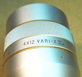 Silver Leupold 4 x 12 VARI-X IIc Rifle Scope - 7 of 12