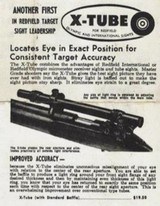 Redfield X-Tube. An Accessory for International and Olympic Target Sights. NICE - 10 of 10