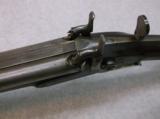 Antique J.C. Welles Side by Side Combination 14ga Shotgun and 40 Cal Rifle - 10 of 15