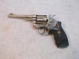 Unmarked Spanish Copy of S&W K Frame Revolver in 32 Win Stk# A057 - 1 of 7