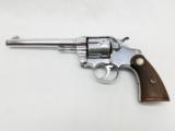 Colt D.A. 38 Nickel Double Action Revolver - 1 of 6