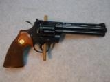 Colt Python 357 Magnum Revolver Blued 6" Barrel - 2 of 15