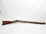 Original Half Stock Target Percussion Rifle .46 cal by E. Smart & Co Stk# P-21-66 - 1 of 11