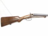 Double Hammer Underlever Shotgun 12 Ga by Husqvarna Vapenfabriks Stk #A146 - 2 of 12