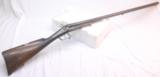 Double Original Hammer Underlever Shotgun 14 Ga Shimmed to 16 Ga Made in Belgium Stk #A145 - 3 of 11