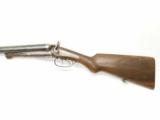 Double Hammer Underlever Shotgun 12 Ga by Husqvarna Vapenfabriks Stk #A142 - 5 of 11