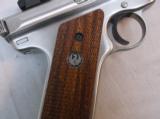 Semi-Automatic Ruger Mark II Target Pistol 22 LR by Sturm, Ruger and Co. Stk #218 - 4 of 14