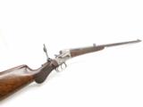 Remington Hepburn 40-70 falling block rifle Stk #A267 - 1 of 6
