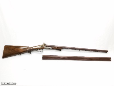 German Pinfire 2 Barrel Set 16 ga / 58 cal & 16 ga / 16 ga Stk #A518