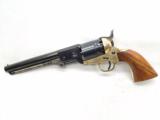 Reb Confederate Brass Frame 44 cal by Uberti for Navy Arms Co Stk #P-27-92 - 3 of 5
