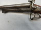 Belgium Double 16 Gauge Pinfire Shotgun Stk #A574 - 5 of 8