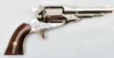 1858 Remington - Pocket - Brass Frame - Nickel - 31 Cal by Filli Pietta Stk# P-28-57 - 1 of 5