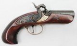 Philadelphia Derringer - Percussion - 45Cal by Spanish Made Stk# P-28-94 - 1 of 5