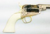 1848 Colt - Baby Dragoon - Cased -
Gold Plated - Steel Frame - 31Cal by US Historical Society Stk# P-87-90 - 3 of 8