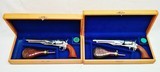 1860 Colt - Stainless Steel - .44 cal – 2 Cased Set by Samuel Colt Stk# A901-902 - 1 of 25