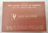 Davis Industries – Model D-22 – Derringer – .22LR Stk# A944 - 5 of 5