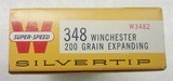 Winchester - 348 Win. - Super Speed - Silvertip - 200 Grain - Expanding Bullet - Stk #C84 - 1 of 6