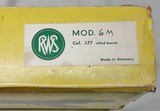 RWS – Model 6 M – Luftpistole – .177 Cal – Stk #C67 - 3 of 13