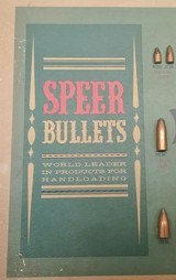 Speer – Bullet Board – 1864-1964 – Stk #C88 - 2 of 9