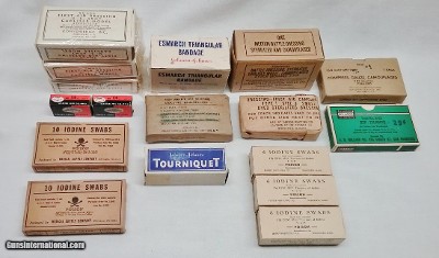 Vintage Medical Supplies – WW2 Era - Stk #C100