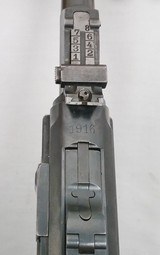 DWM – P-08 – WWI – Artillery Luger – 9mmLR Stk #C137 - 5 of 23