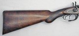 J Manton - Double - Underlever - Hammer - 12Ga - Stk# P-37-31 - 16 of 25